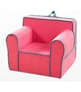 AKS-3438 - Пуфик-кресло, цвет розовый