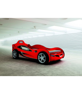 CARBED - Кровать-машина Coupe, красная, сп. м. 90х190, 20.03.1304.00