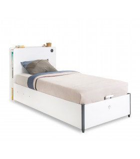 WHITE - Кровать с подъемным механизмом (100х200) 20.54.1705.00 