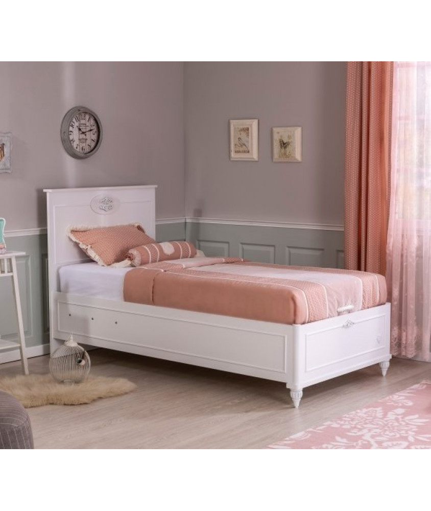 ROMANTICА - Кровать с подъемным механизмом (120х200) 20.21.1708.00 ROMANTICА - Кровать с подъемным механизмом (120х200) 20.21.1708.00